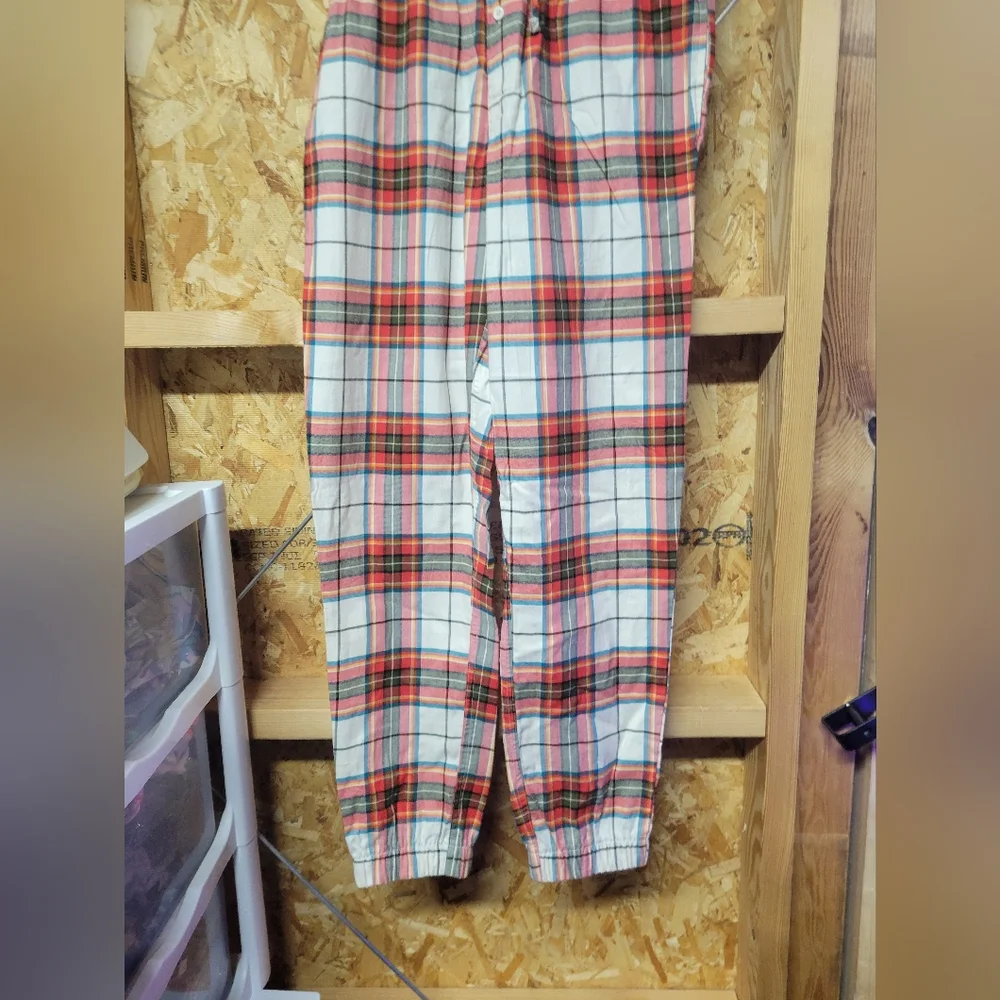 Goodfellow and Co NWT Mens Plaid Pajama Pants‎ Jogger Style Size Small